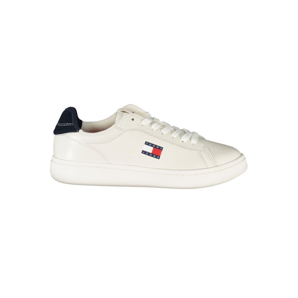 Tommy Hilfiger Bianco Polyuretan Dame Sneaker