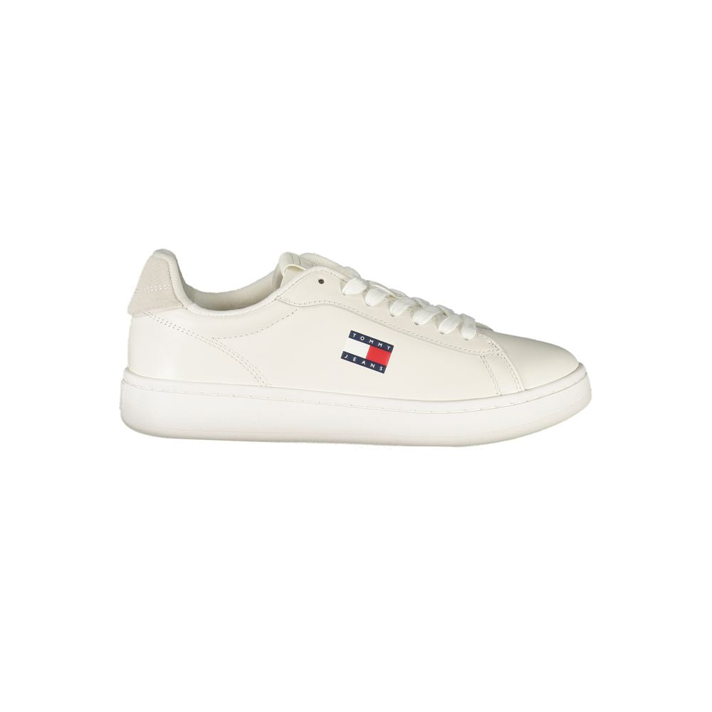 Tommy Hilfiger Bianco Polyuretan Dame Sneaker