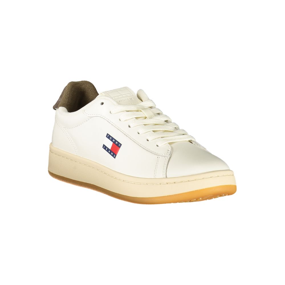 Tommy Hilfiger Bianco Polyuretan Dame Sneaker