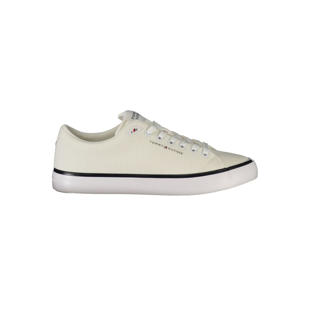 Tommy Hilfiger Bianco Polyester sneakers for menn