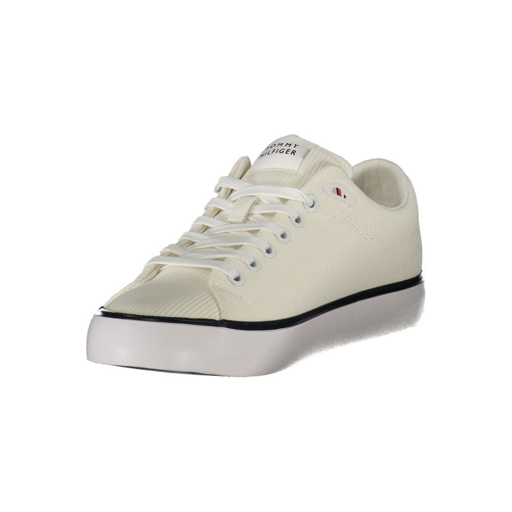 Tommy Hilfiger Bianco Polyester sneakers for menn