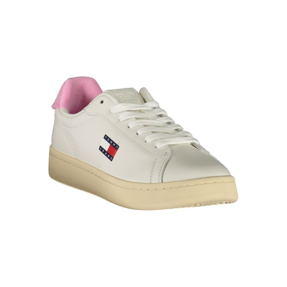 Tommy Hilfiger Bianco Polyuretan Damesneaker