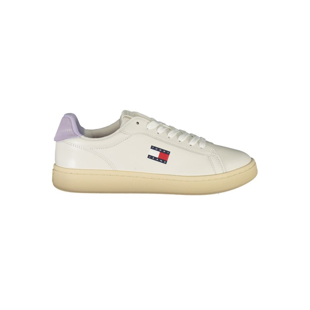Tommy Hilfiger Hvit Sneakers i Polyuretan for Dame