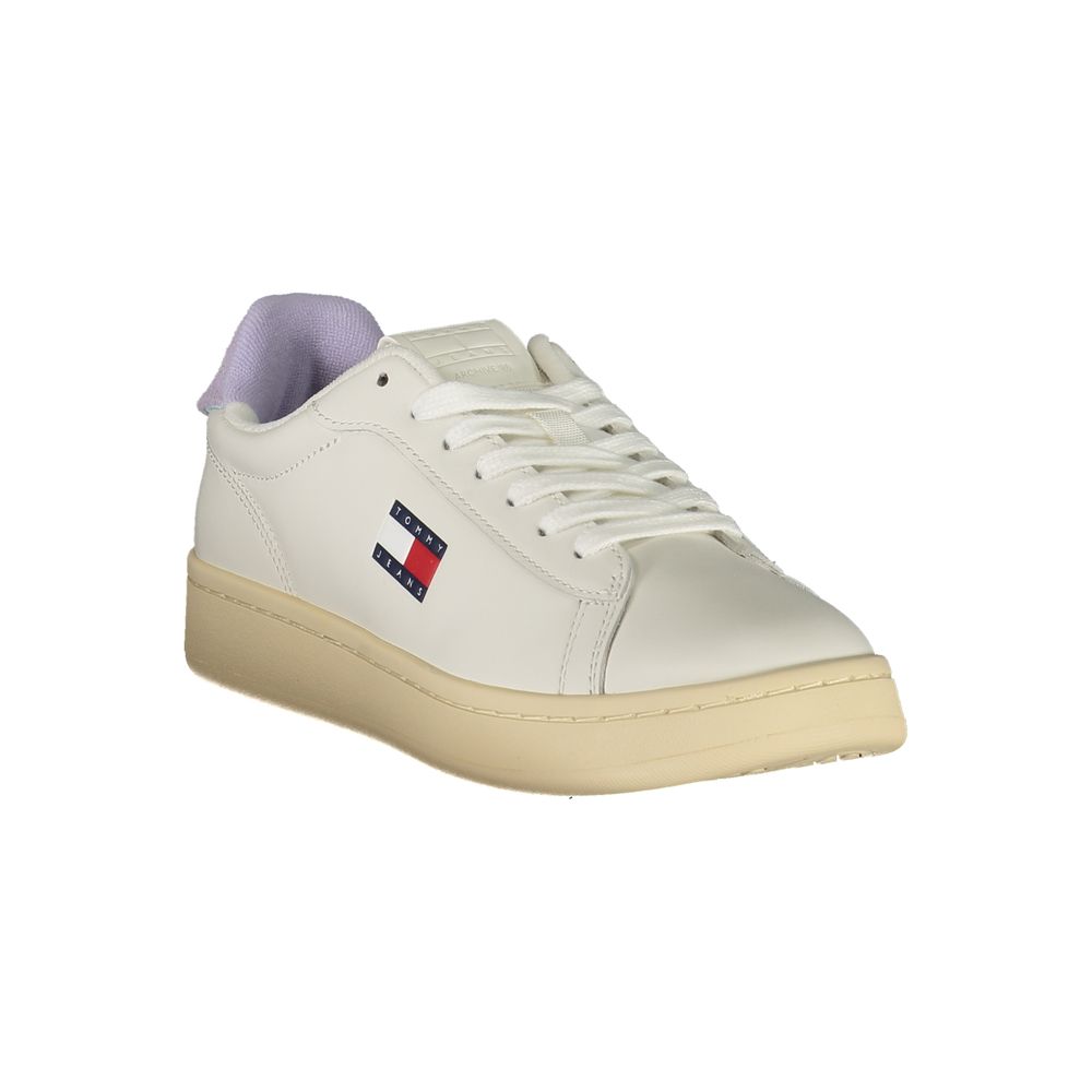 Tommy Hilfiger Hvit Sneakers i Polyuretan for Dame