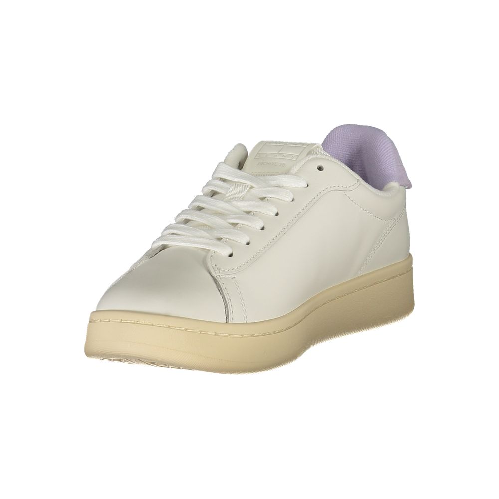Tommy Hilfiger Hvit Sneakers i Polyuretan for Dame