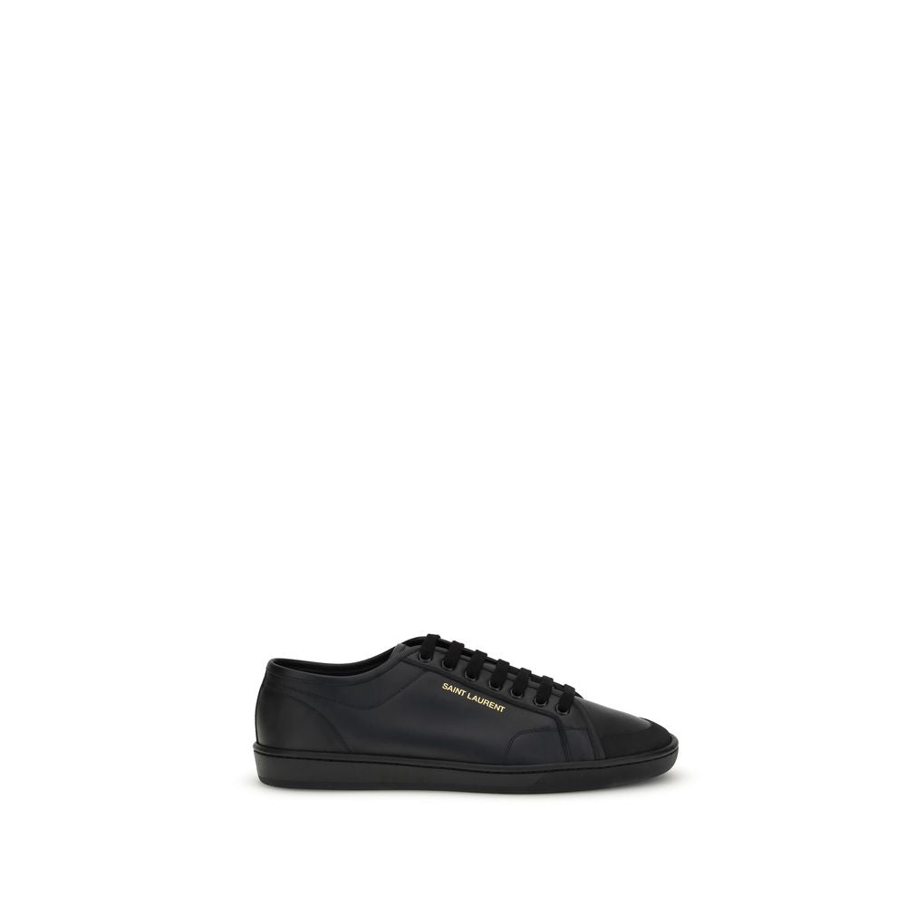 Saint Laurent Sorte Kalveskinn Bos Taurus Joggesko