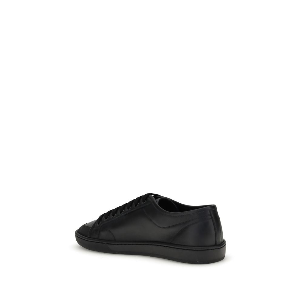 Saint Laurent Sorte Kalveskinn Bos Taurus Joggesko