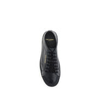 Saint Laurent Sorte Kalveskinn Bos Taurus Joggesko