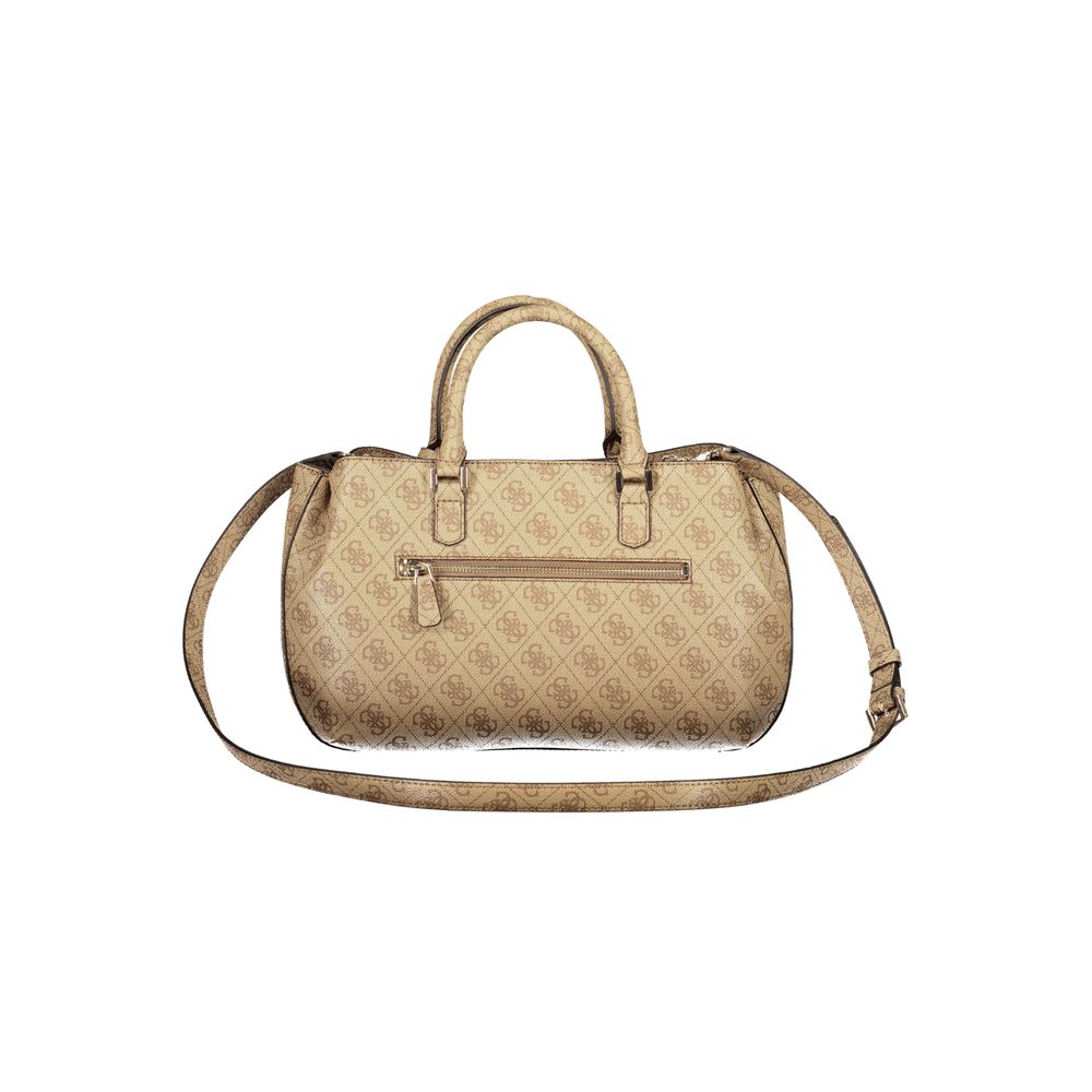 Guess Jeans Beige Polyuretan Dameveske