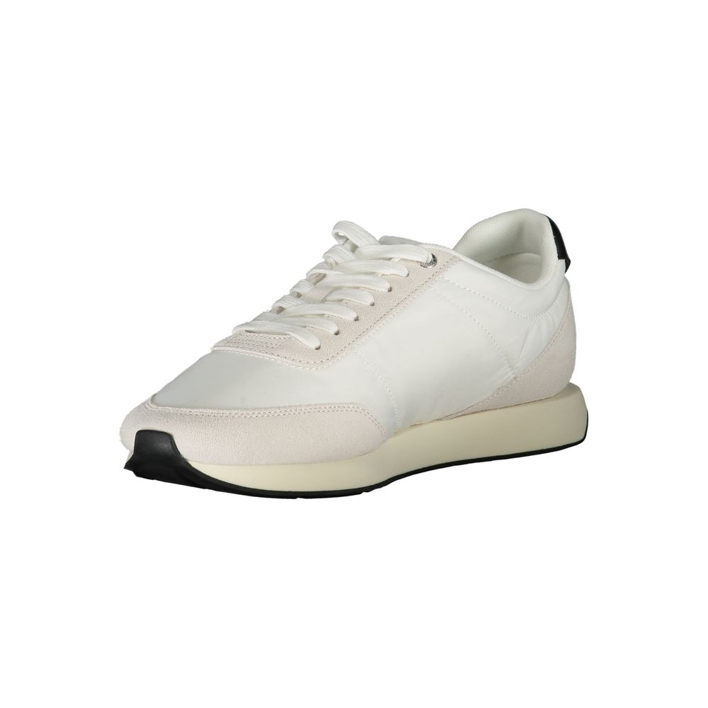 Calvin Klein hvite polyester herresneaker