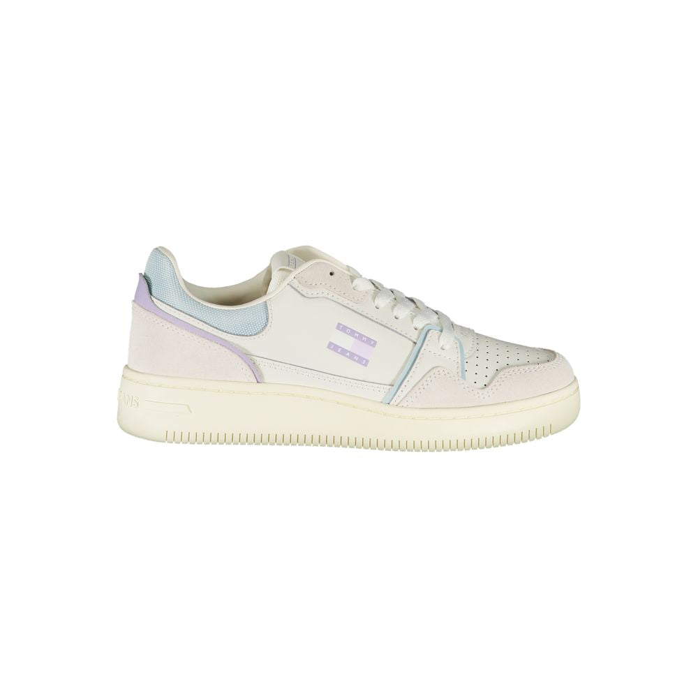 Tommy Hilfiger Bianco Polyuretan Dame Sneaker