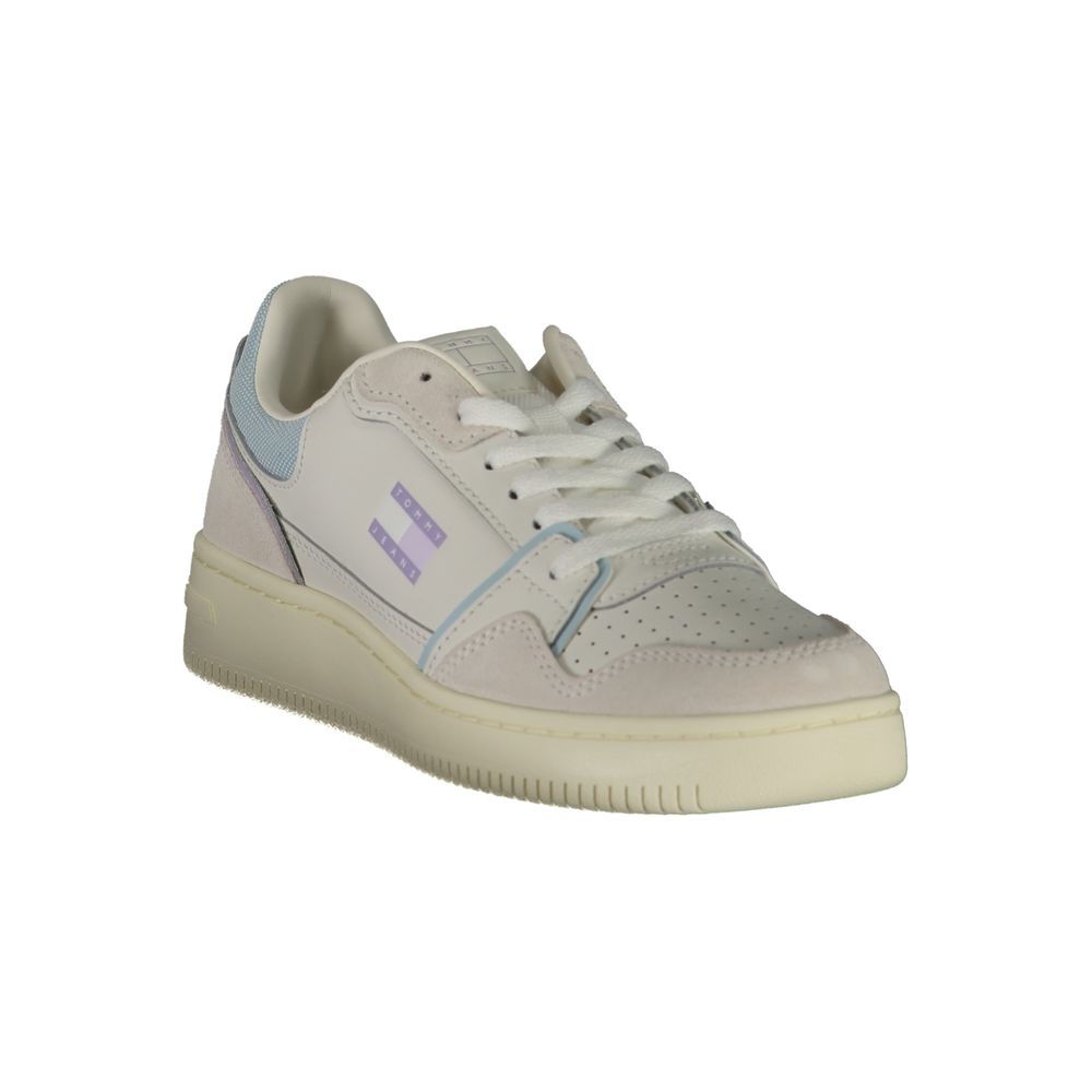 Tommy Hilfiger Bianco Polyuretan Dame Sneaker