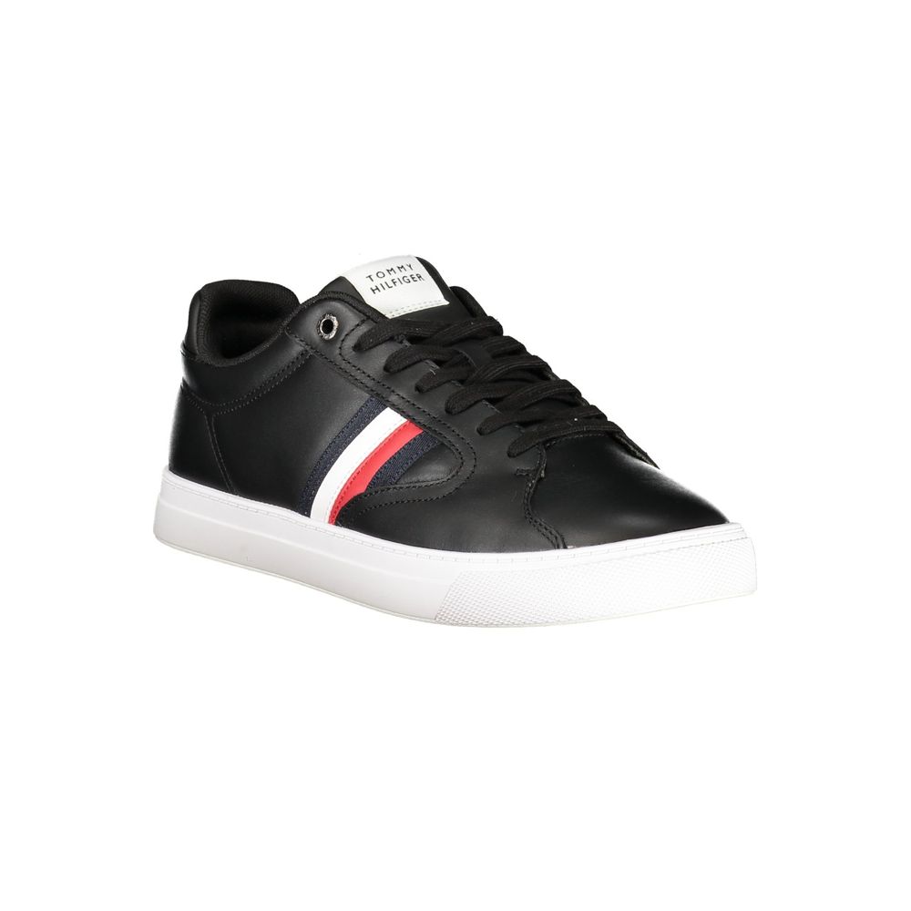 Tommy Hilfiger Svarte joggesko i polyester til herre