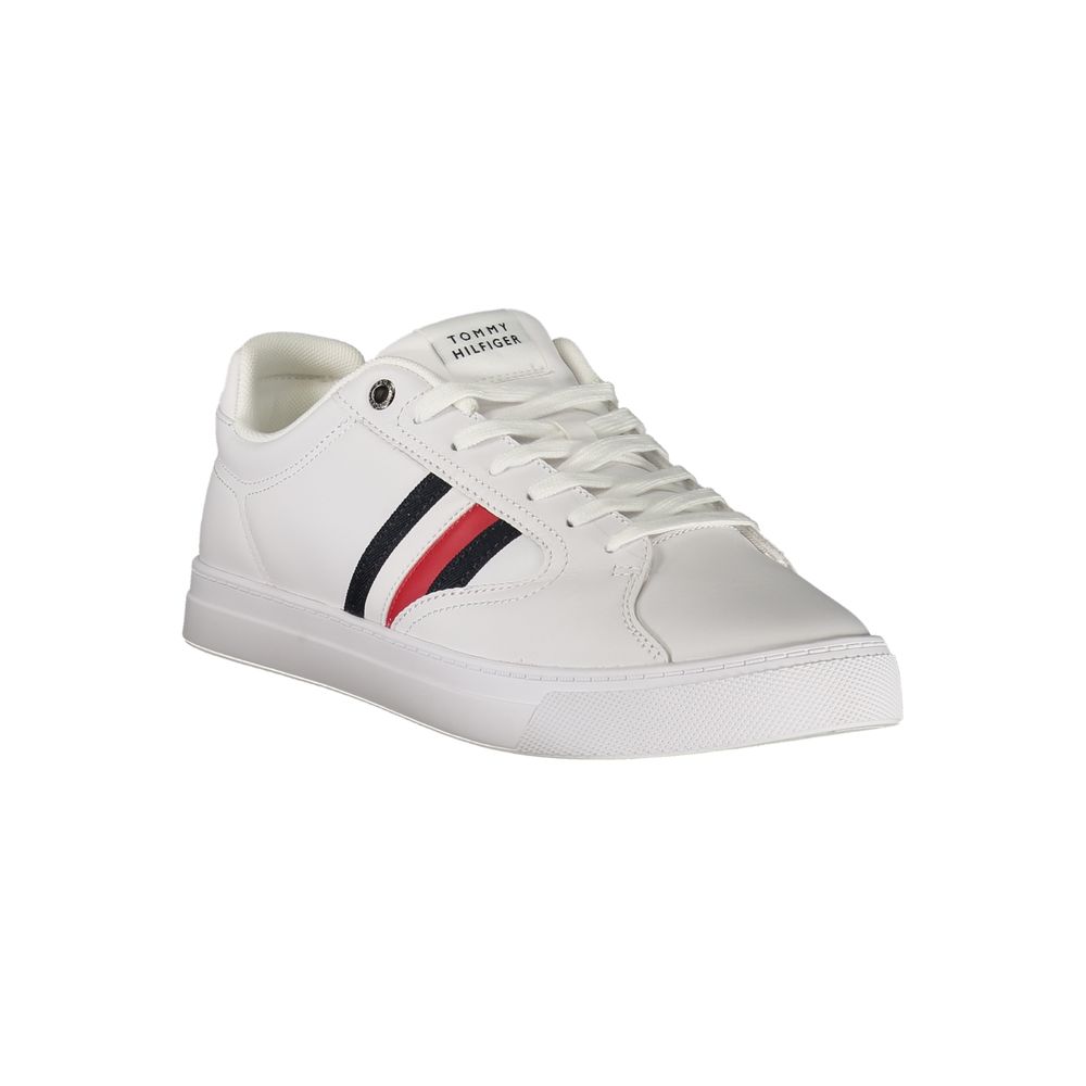 Tommy Hilfiger Bianco skinn-sneaker for herre