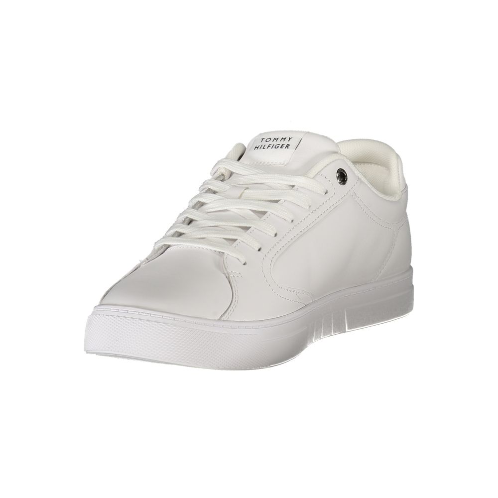 Tommy Hilfiger Bianco skinn-sneaker for herre