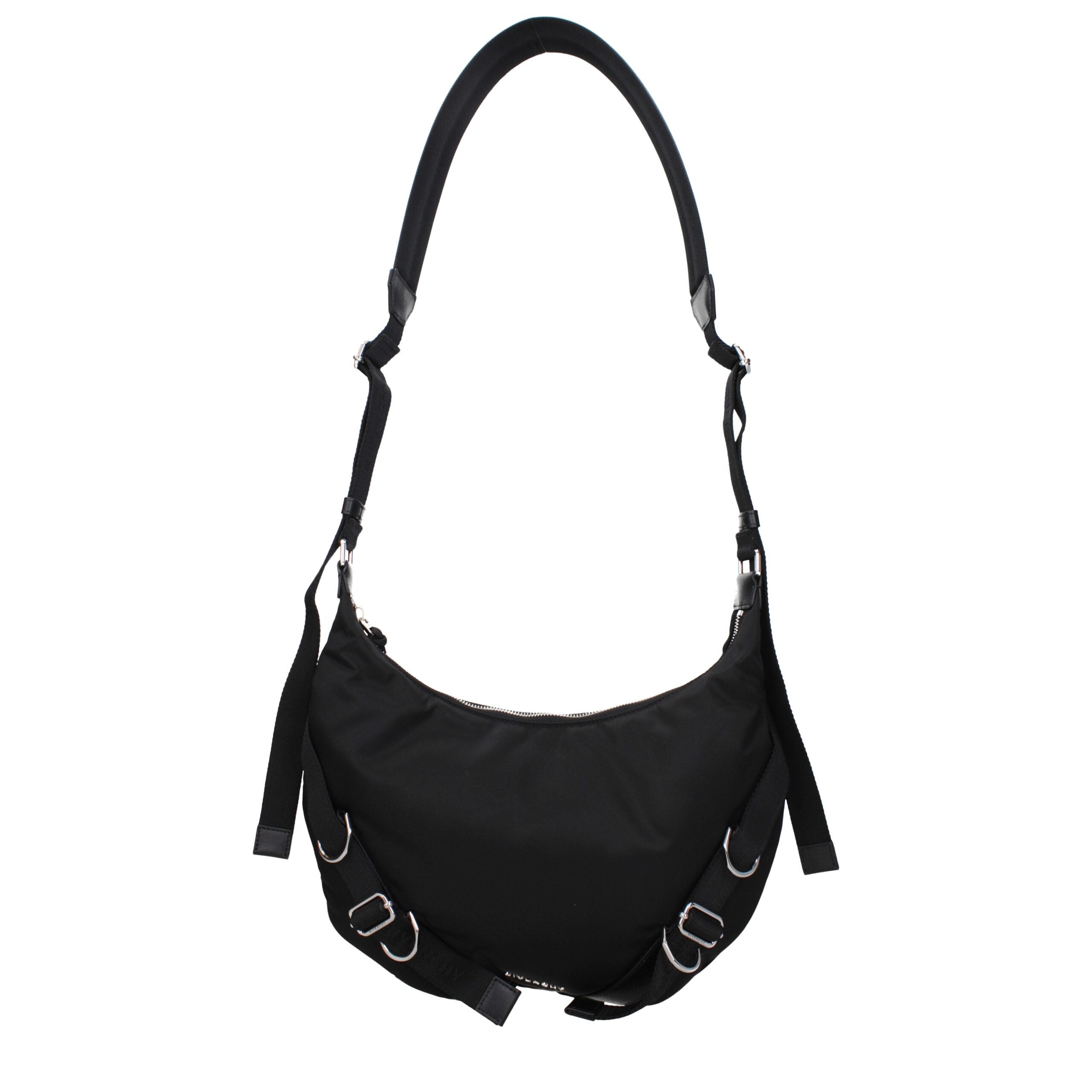 Givenchy svart nylon crossbody-veske