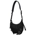 Givenchy svart nylon crossbody-veske