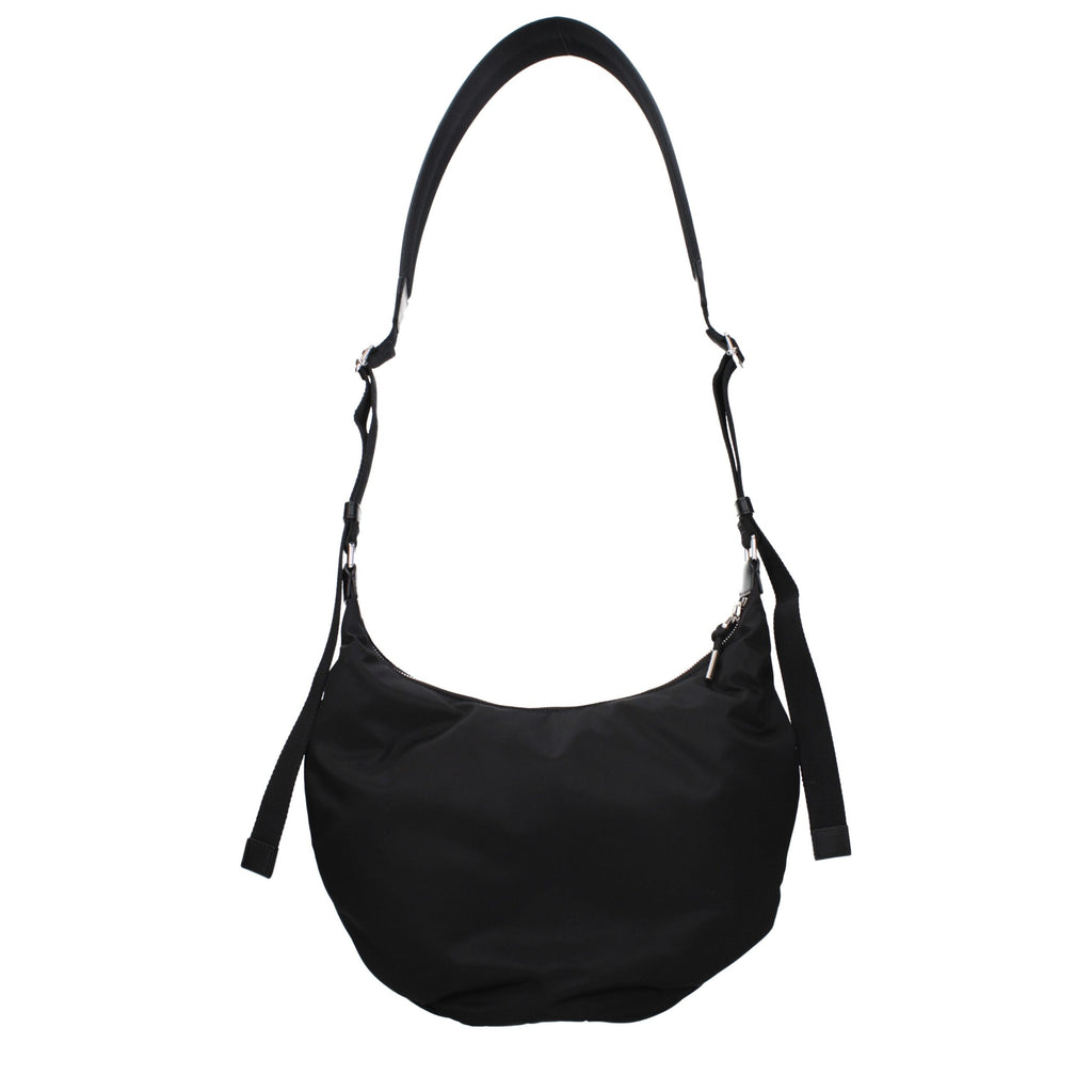 Givenchy svart nylon crossbody-veske