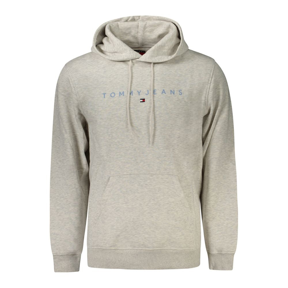 Tommy Hilfiger Grå bomullsgenser for menn