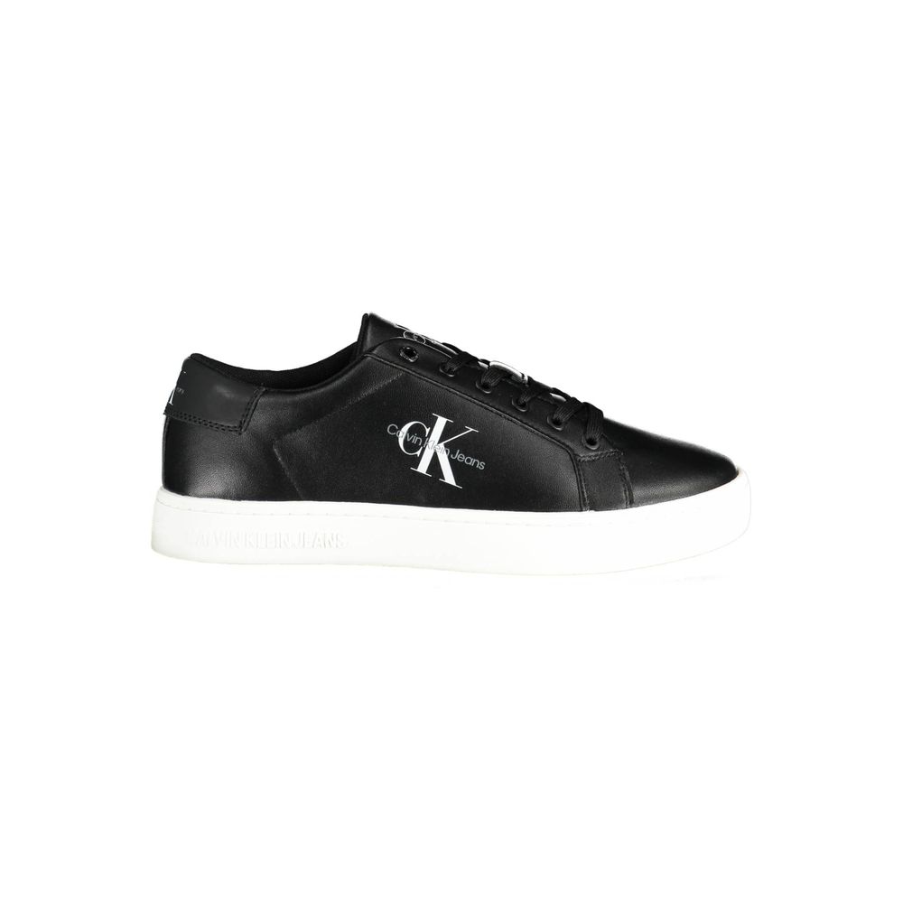 Calvin Klein svarte polyester herresneaker