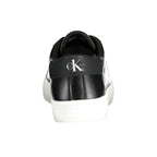 Calvin Klein svarte polyester herresneaker