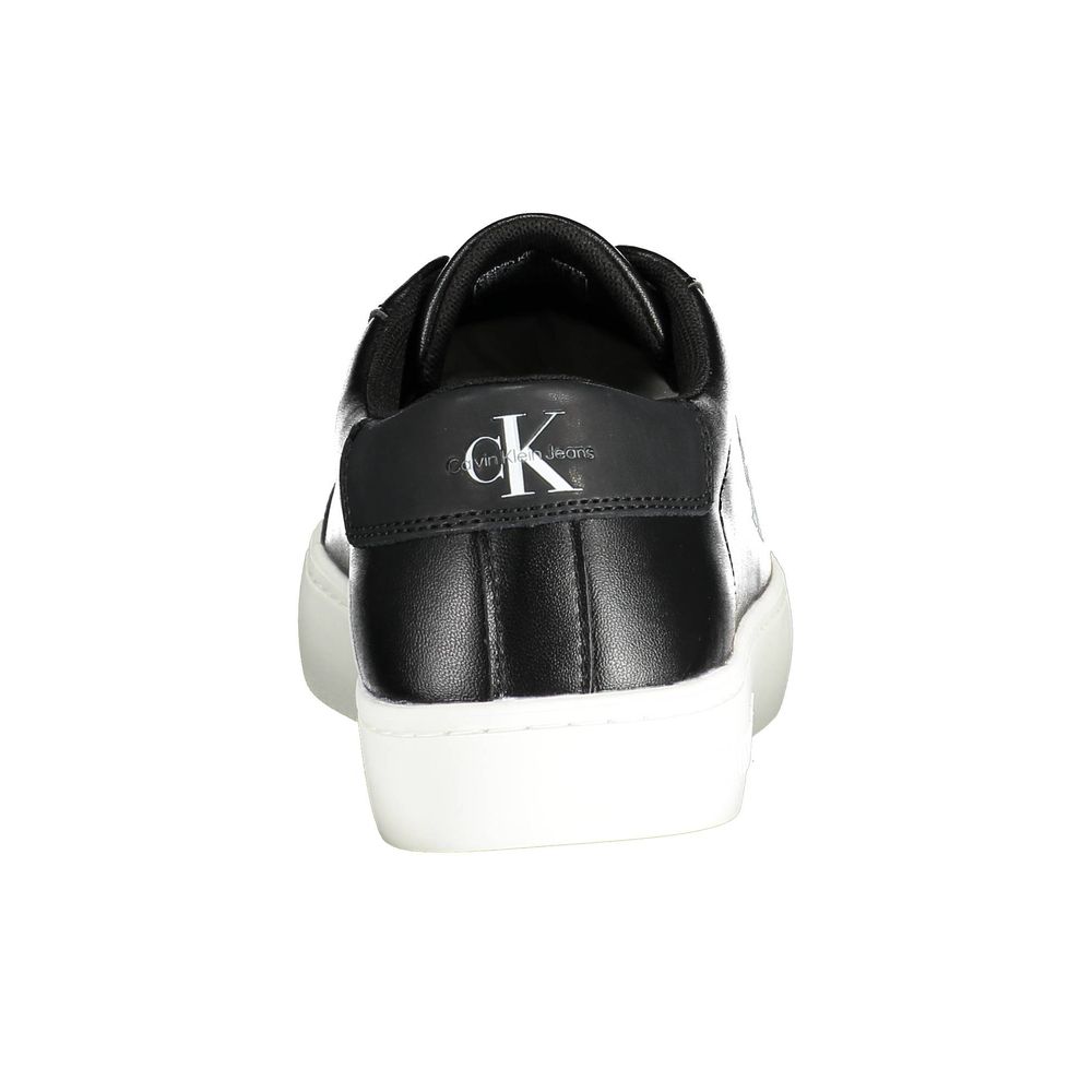 Calvin Klein svarte polyester herresneaker