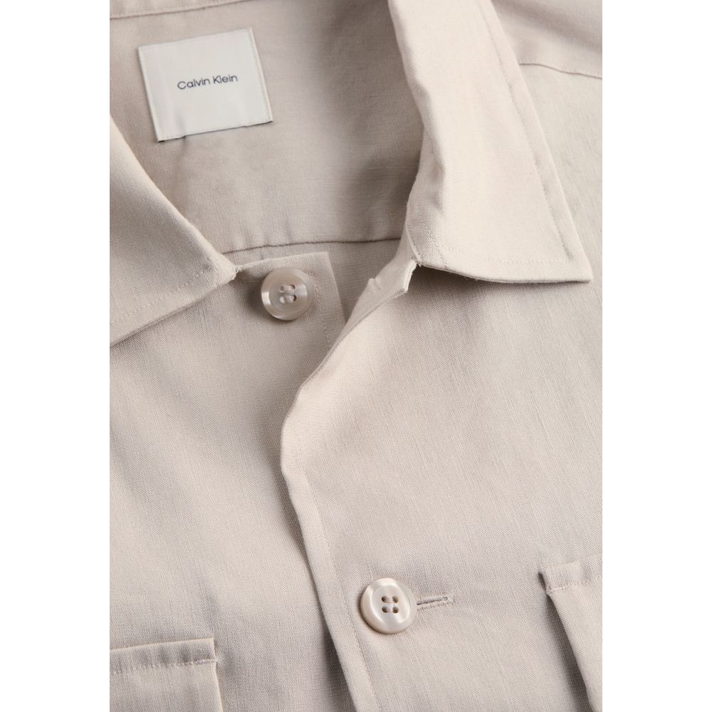 Calvin Klein Beige Lyocell-frakk