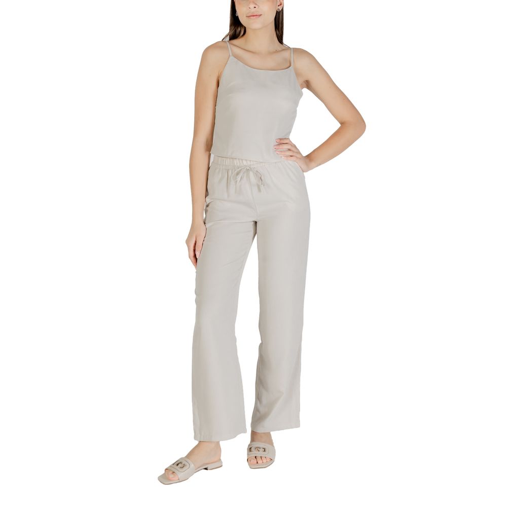 Only Beige Recycled Polyester Top