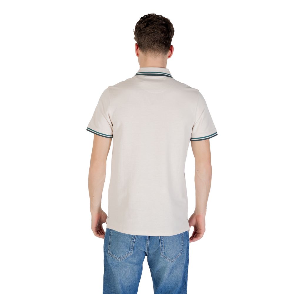 Jack Jones beige bomullspikétrøye