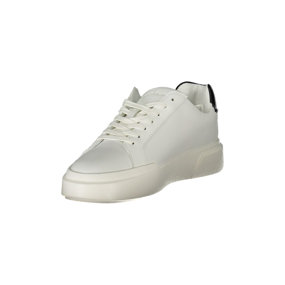 Calvin Klein Bianco Polyurethane Dame Sneaker