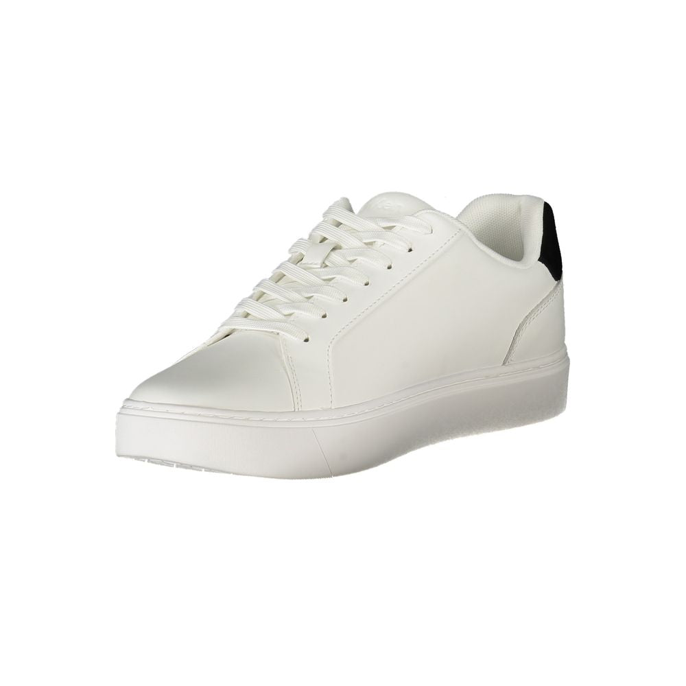 Calvin Klein Bianco Polyurethane Menn Sneaker