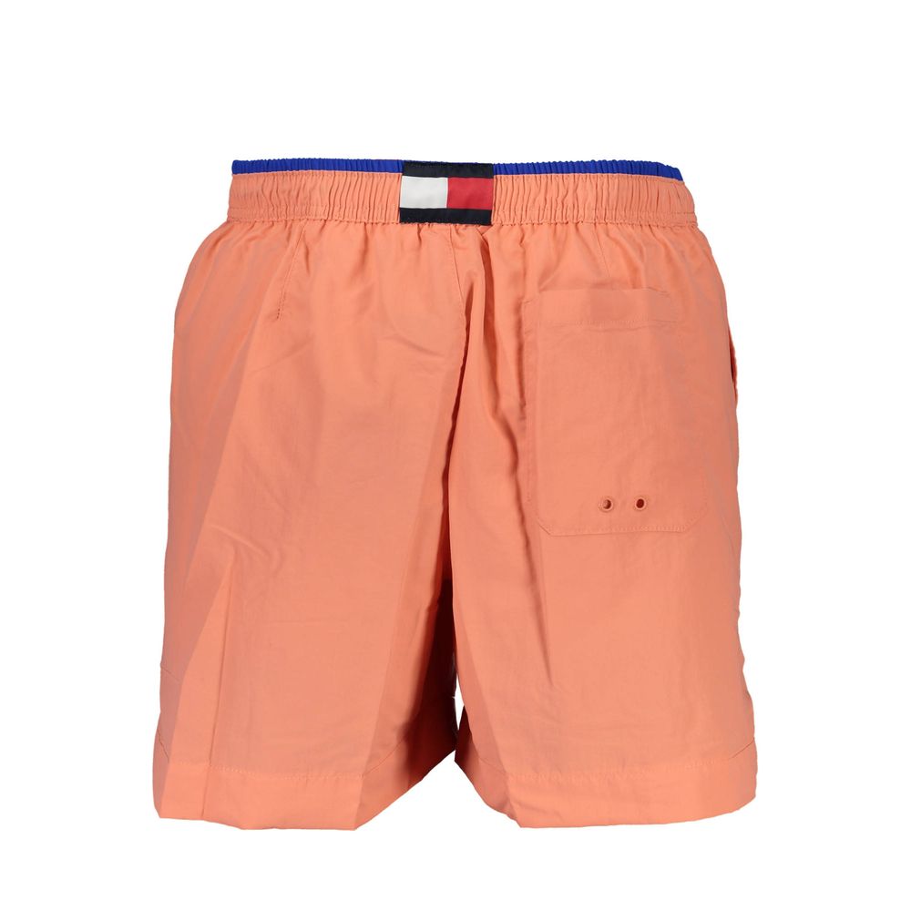 Tommy Hilfiger Rosa Nylon Badebukse til Herre