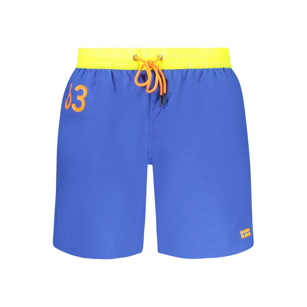 Norge 1963 Blå Polyamid Menn Swim Boxer