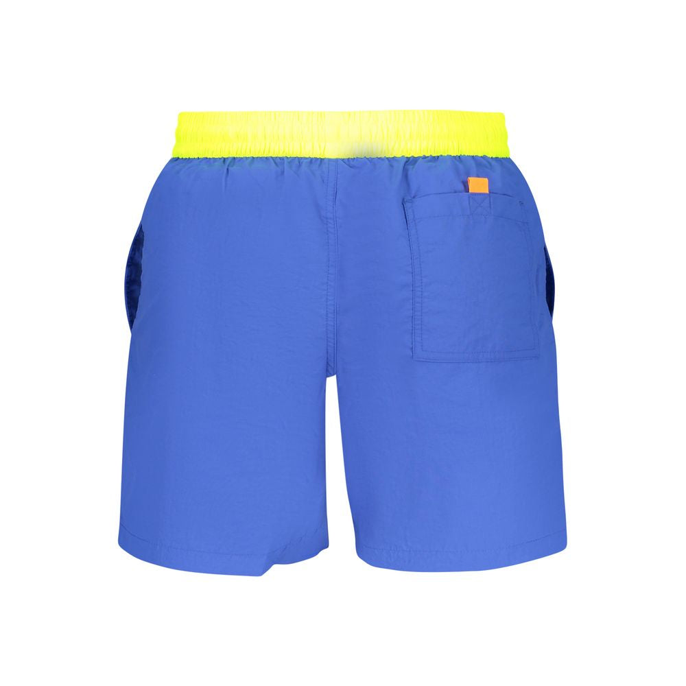Norge 1963 Blå Polyamid Menn Swim Boxer