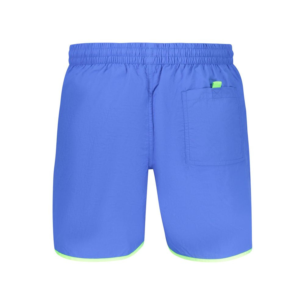 Norway 1963 Blu Poliammide Men's Swim Boxer