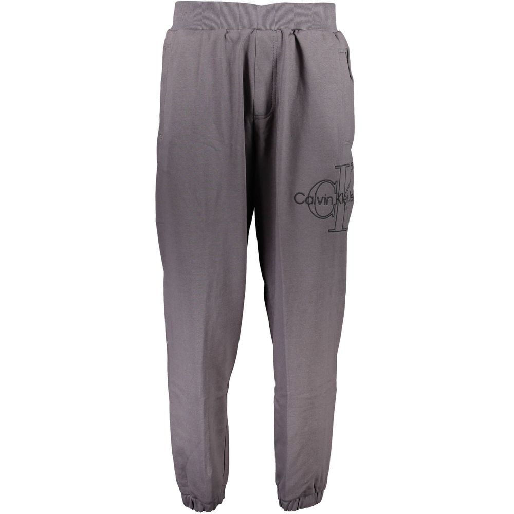 Calvin Klein Grigio bomulls joggebukse for menn