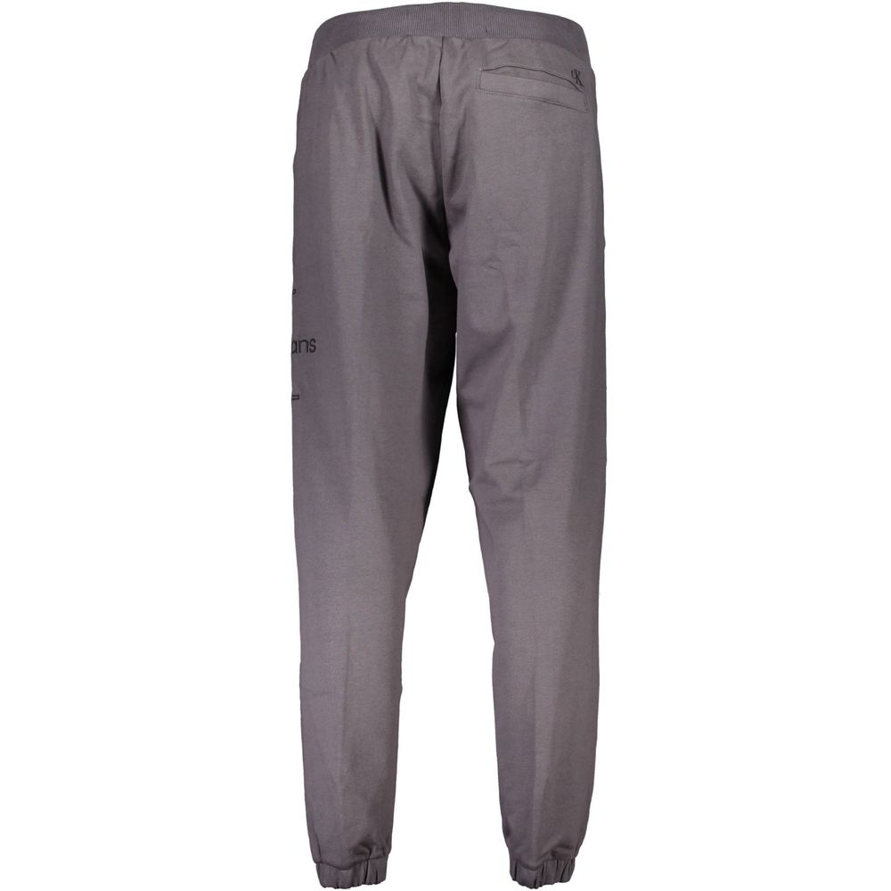 Calvin Klein Grigio bomulls joggebukse for menn