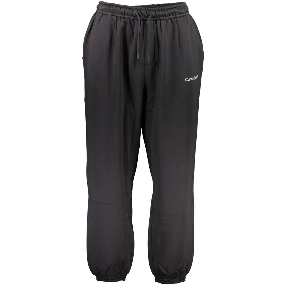 Calvin Klein svart bomulls joggebukse for menn