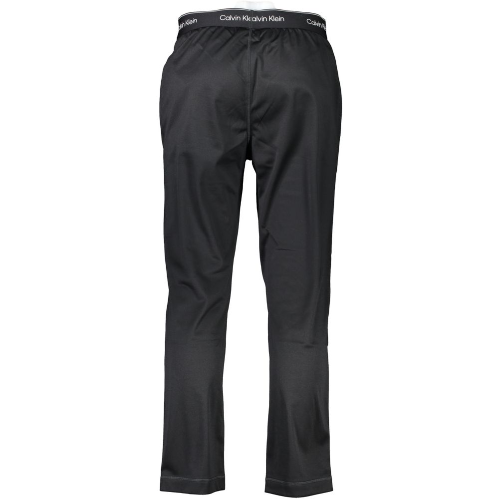 Calvin Klein svart polyester herre treningsbukse