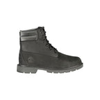 Timberland Ankelstøvlett for dame i svart skinn