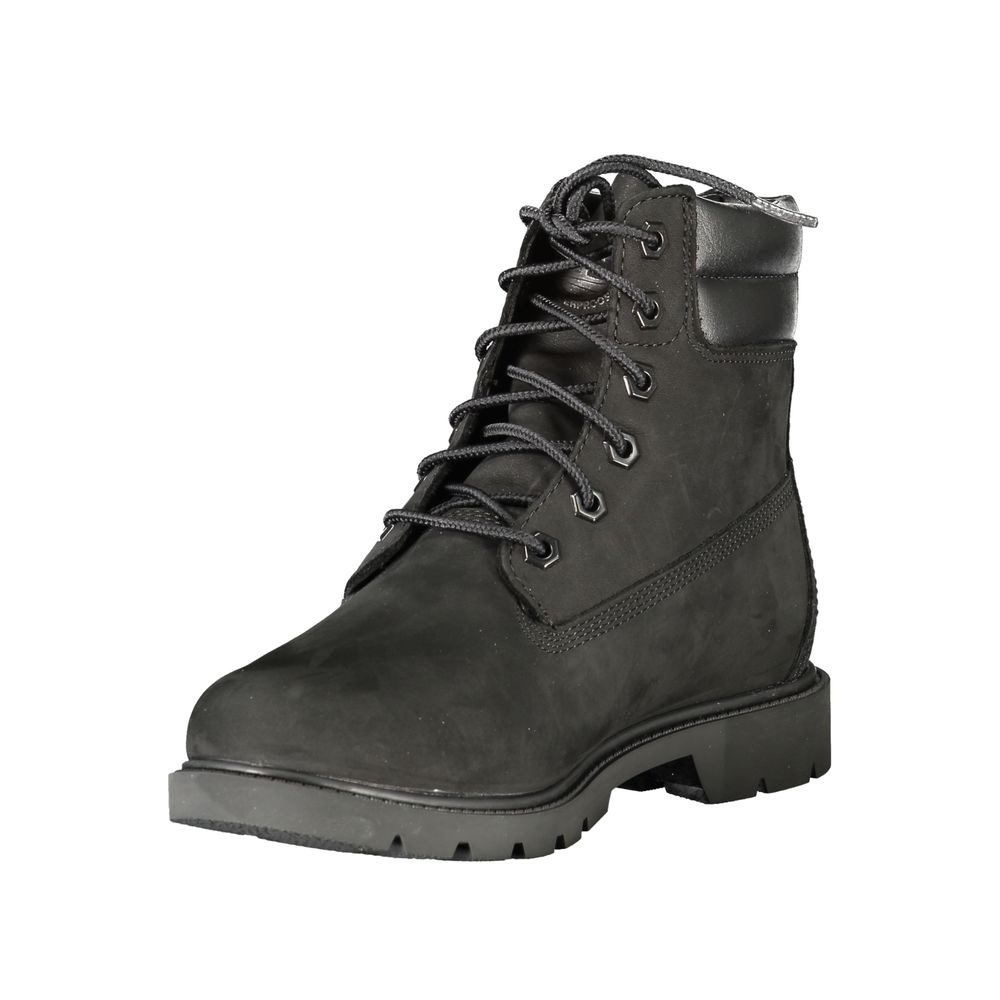 Timberland Ankelstøvlett for dame i svart skinn