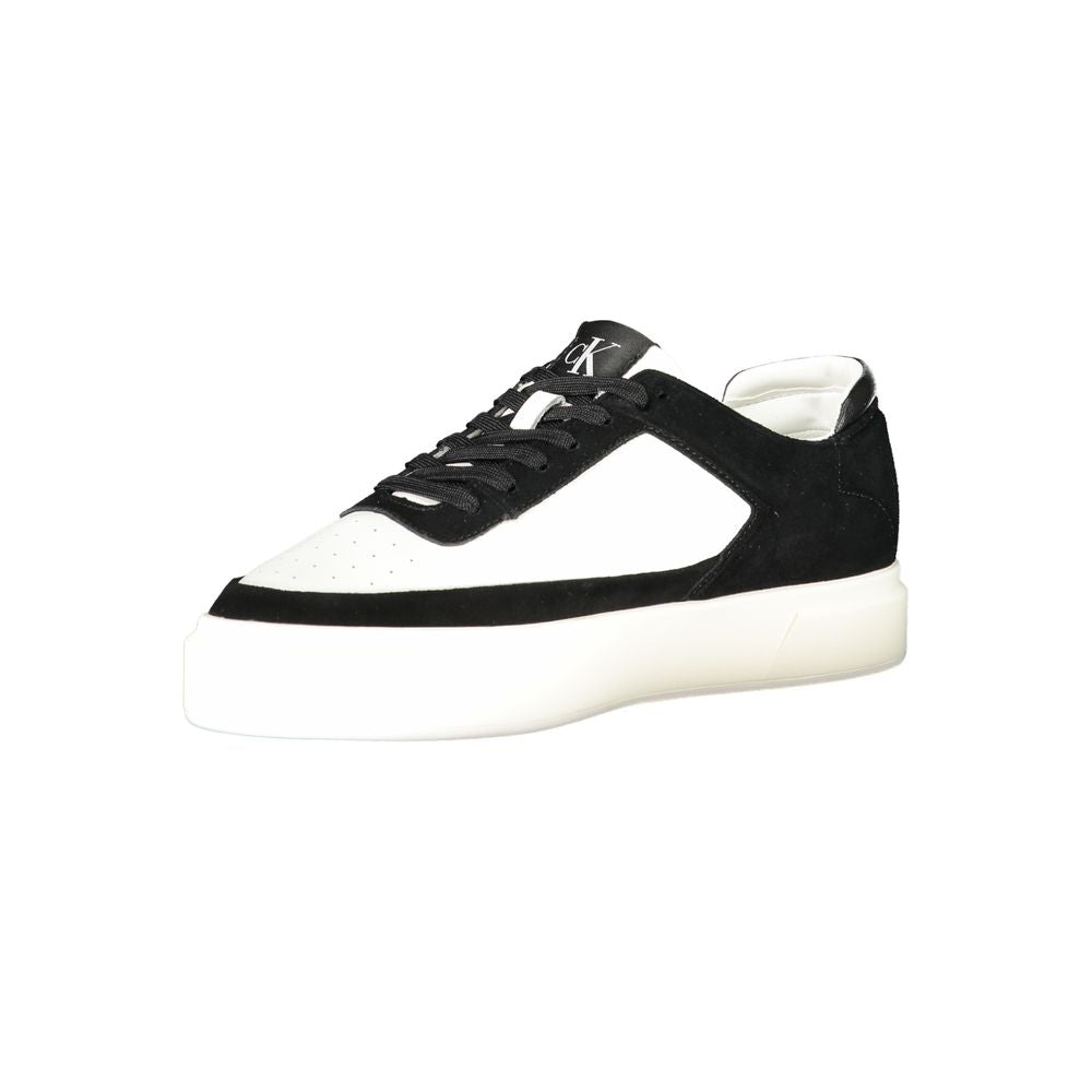 Calvin Klein Bianco Polyurethane Menn Sneaker