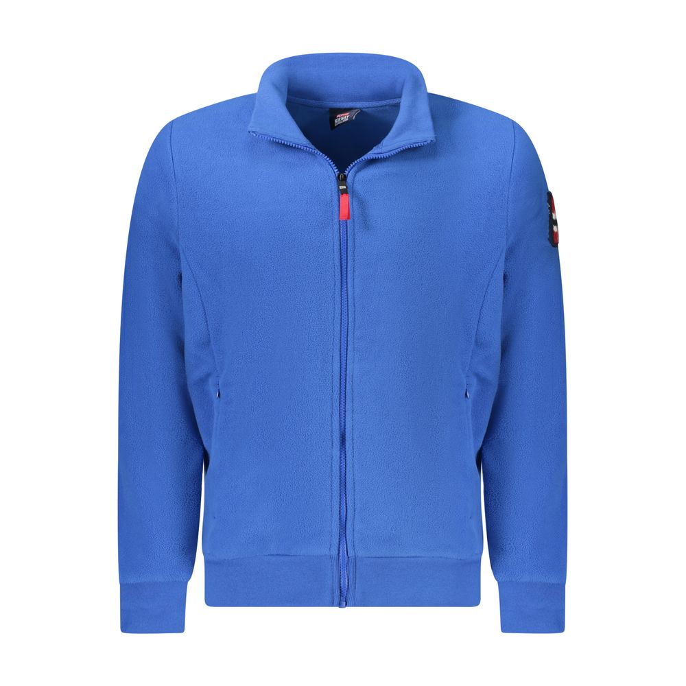 Norge 1963 Blå Polyester Genser for Menn