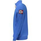 Norge 1963 Blå Polyester Genser for Menn