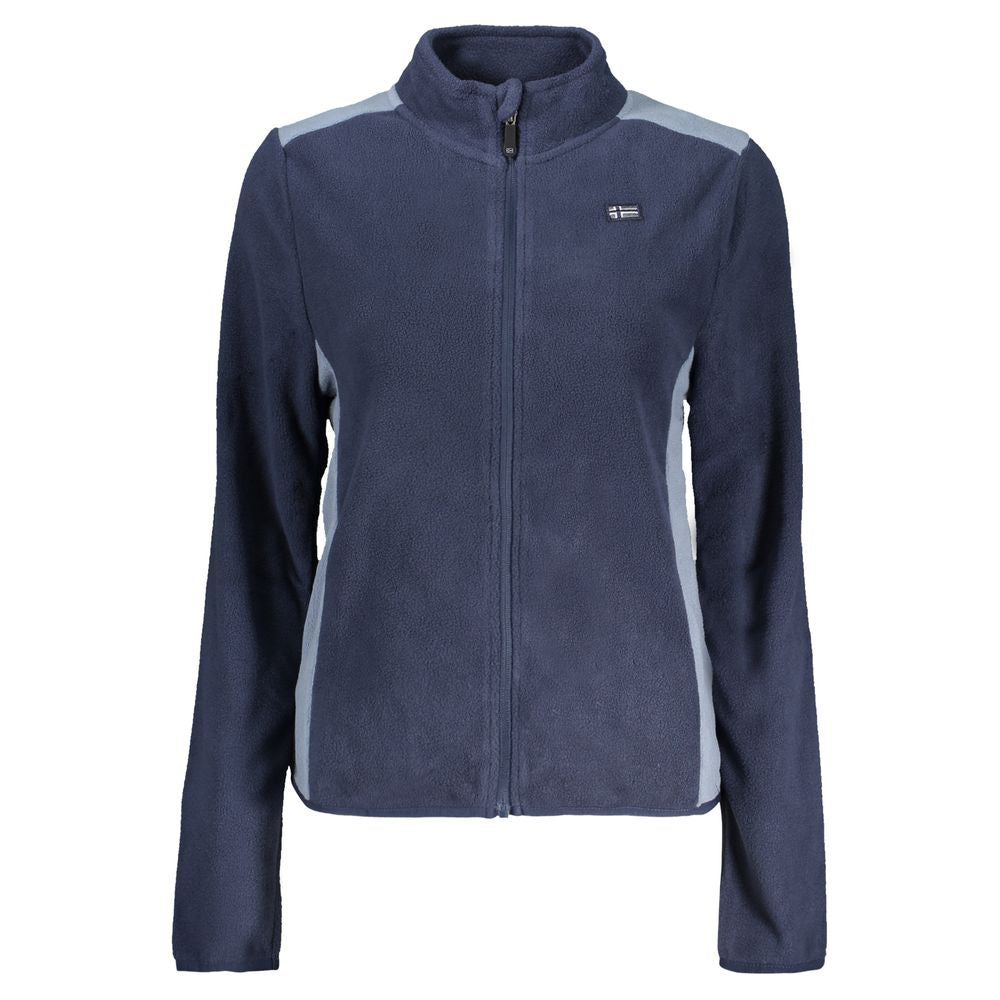 Norge 1963 Blå Polyester Genser for Dame
