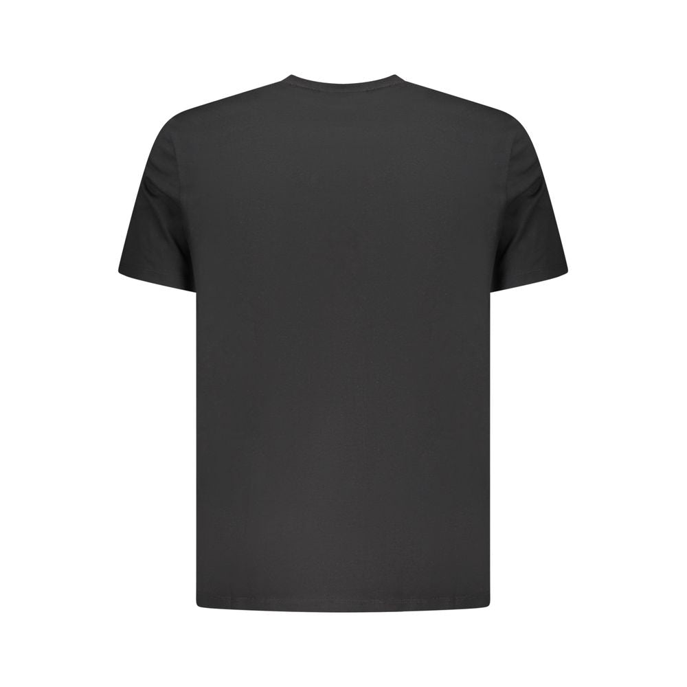 Calvin Klein svart bomulls-T-skjorte for menn