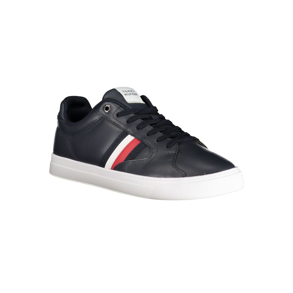 Tommy Hilfiger blå sneaker for menn i polyester