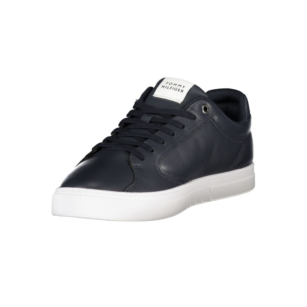 Tommy Hilfiger blå sneaker for menn i polyester