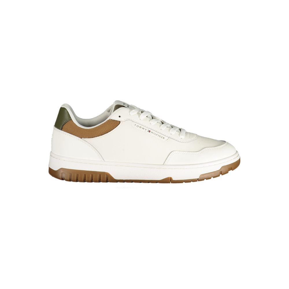 Tommy Hilfiger Bianco polyuretan herresneaker