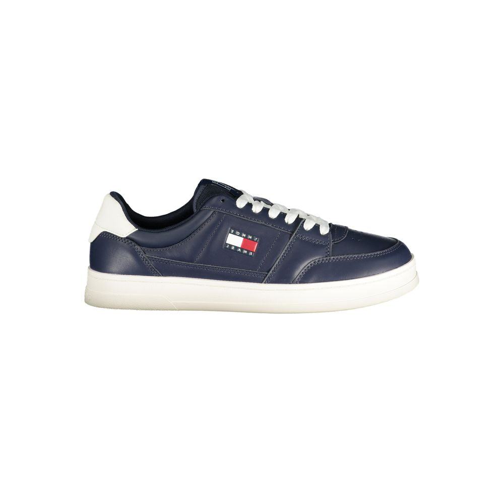Tommy Hilfiger Blå Skinn Herre Sneaker